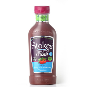 Stokes Csökkentet cukortartalmú Paradicsom Ketchup Squeezy