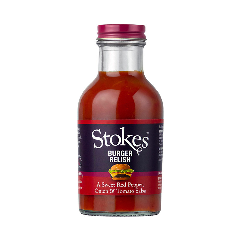 Stokes burger relish 295g