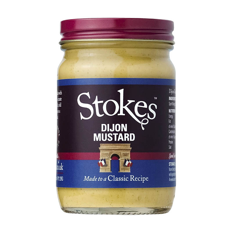 Stokes dijoni mustár 170g