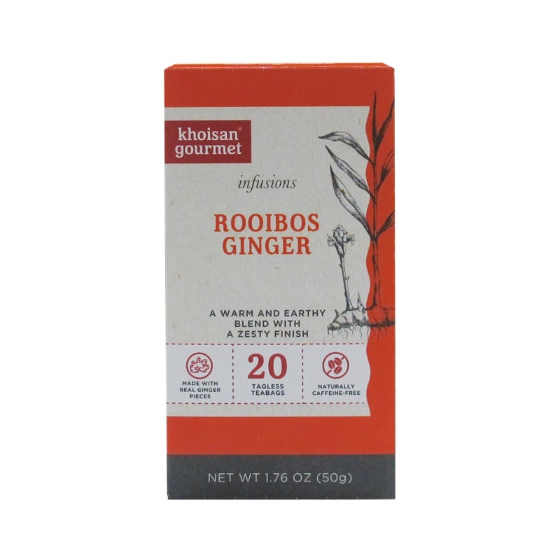 rooibos gyömbér tea 20x2,5g