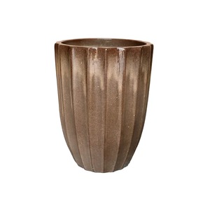 Noble Rib Vase kerámia váza macchiato 55x73cm