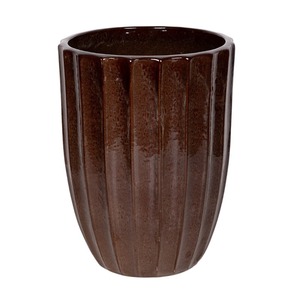 Harlow Vase kerámia váza rusztikus barrna 55x71cm