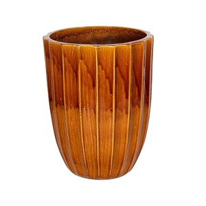 Harlow Vase kerámia váza mézbarna 55x71cm